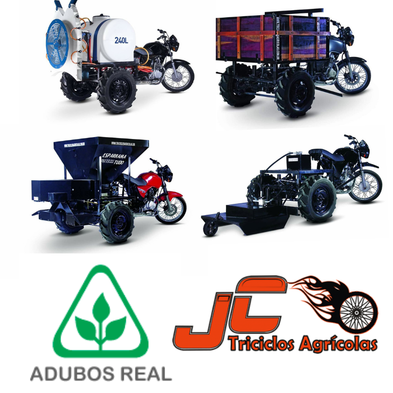 JC Triciclos Agrícolas Junto ao Grupo Adubos Real